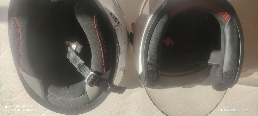 Vendo dois capacetes