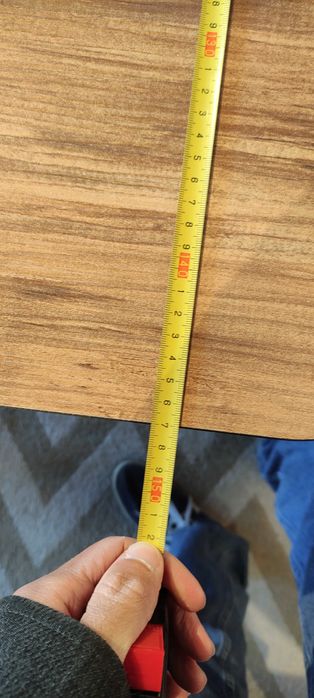 Mesa de jantar extensível como nova