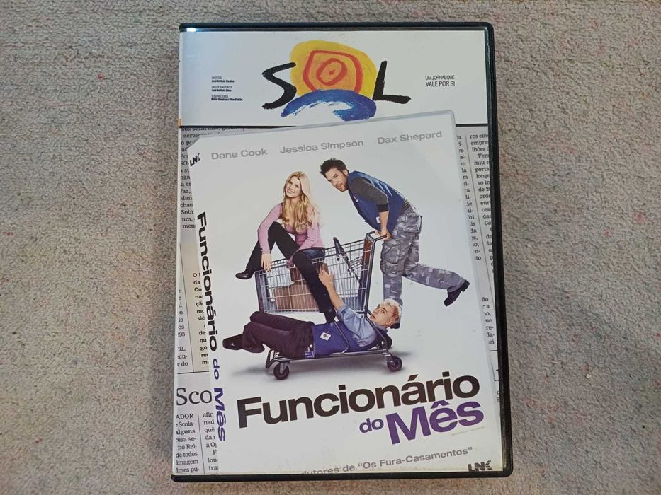 DVD - Funcionário do mês, com Jessica Simpson, Dane Cook, Dax Shepard