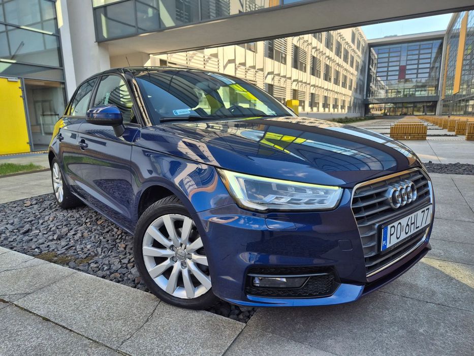 Audi A1 Sportback pierwszy właściciel, 5 drzwi, mały przebieg, półskóry, Bi xenon