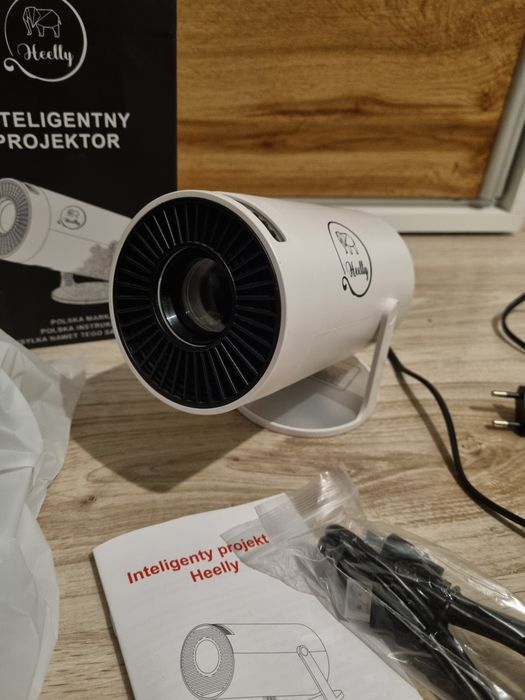 Projektor Rzutnik Android Tv 4K Wifi Full HD Przenośny Smart Heelly