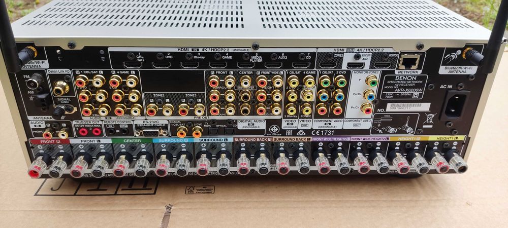 DENON AVR-X6200W wysokiej klasy 9.2, Made in Japan