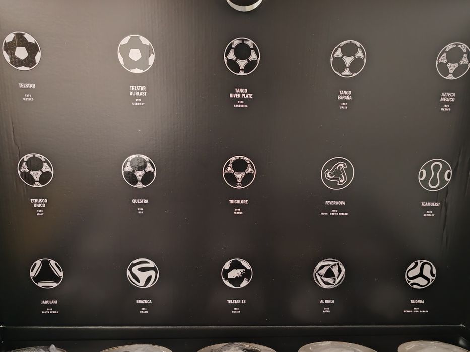 Coleção Minibolas Adidas Mundiais FIFA