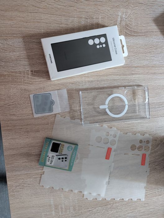 Conjunto capas e película S23Ultra