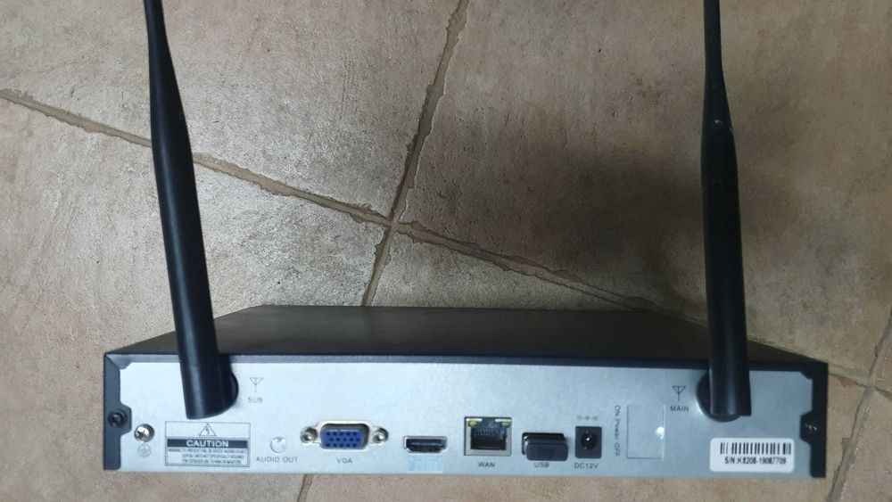 Gravador vídeo ANRAN Wi-fi
