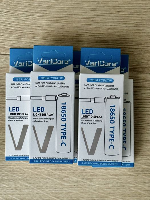 Акумулятор літієвий 18650B LiitoKala USB-34B 3400mAh 3.7V Li-Ion