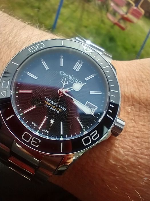 Christopher Ward,trident 600 ,diver nurek ,zamiana