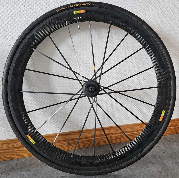 koła Mavic Cosmic SLR exalith, karbonowe szprychy