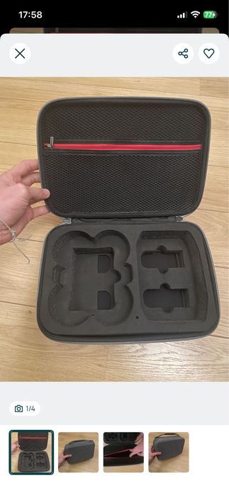 Dji case para drone dji neo (com compartimento para controle)