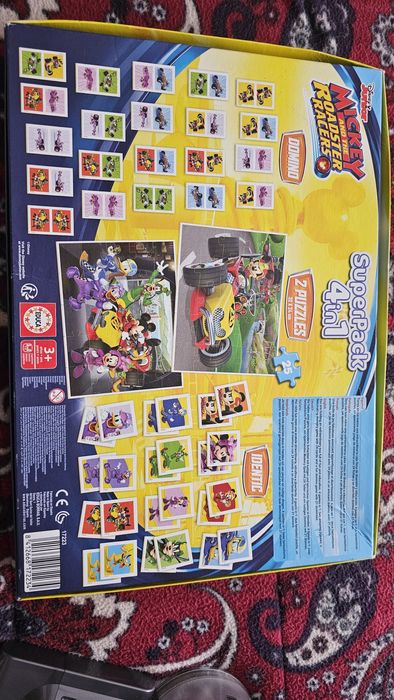 Pack jogos Mickey puzzle + memoria + domino