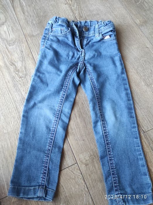 Jeansy dziewczęce 98 spodnie jeansowe 98 spodnie dziewczęce 98
