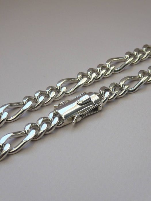 Срібний ланцюжок 100г Фігаро чоловічий  мужская серебряная цепочка 925