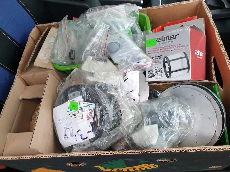 Zelmer - silniki, wirniki, tarcze, filtry, magnetrony - nowe, różne.