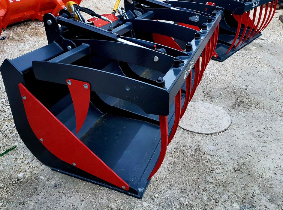 Krokodyl Łyżko-krokodyl Widły do obornika do tura dowóz CAŁA Polska