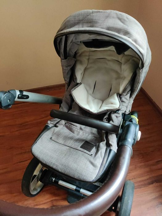 Wózek Mutsy Evo Farmer 2 w 1  gondola + spacerówka + torba + śpiworek