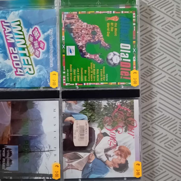 Música em Cd Colectâneas e Bandas Sonoras Low Cost.