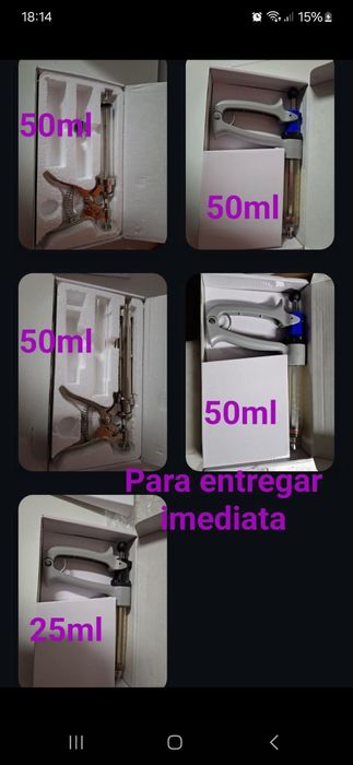 Seringas veterinárias