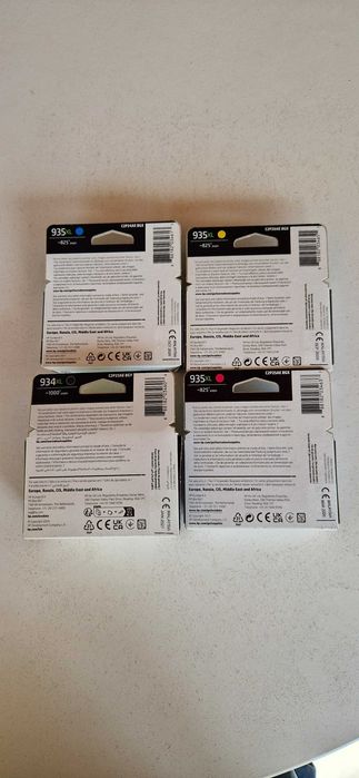 Tinteiros HP 934XL e 935XL Originais