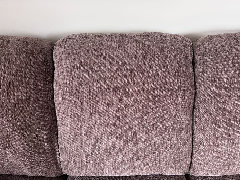 Sofa  de 3 lugares costas altas em excelente estado