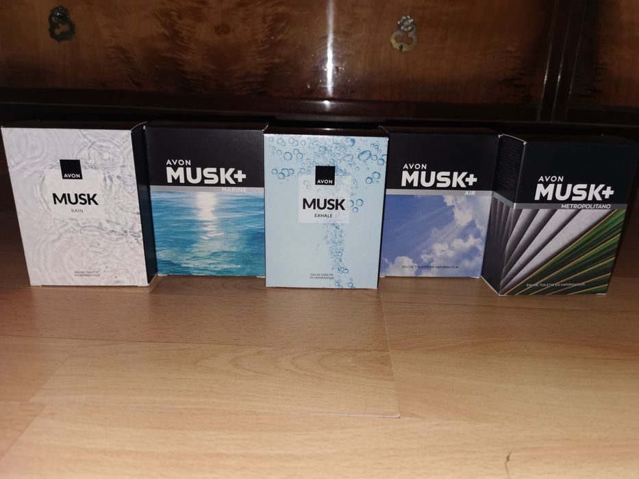 Wyprzedaż!! Męska woda toaletowa Avon Musk 75 ml