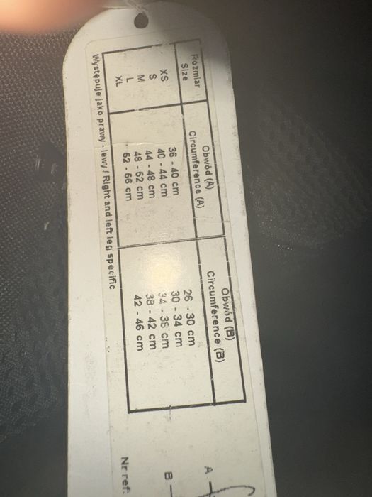 Orteza stawu kolanowego zegarowa