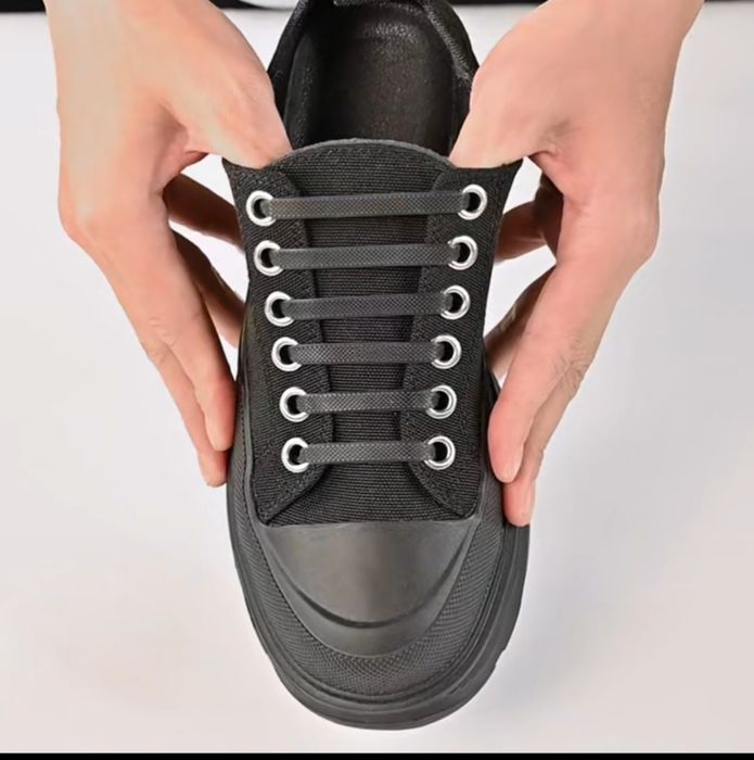 Силіконові шнурки для взуття!