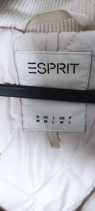 Kurtka misiu Tedy, puchatka, beżowa, ecru Esprit M