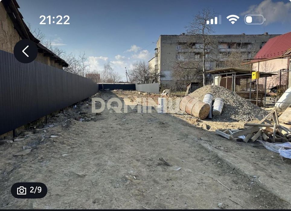 Продаж ділянки з фундаментом у м. Виноградів