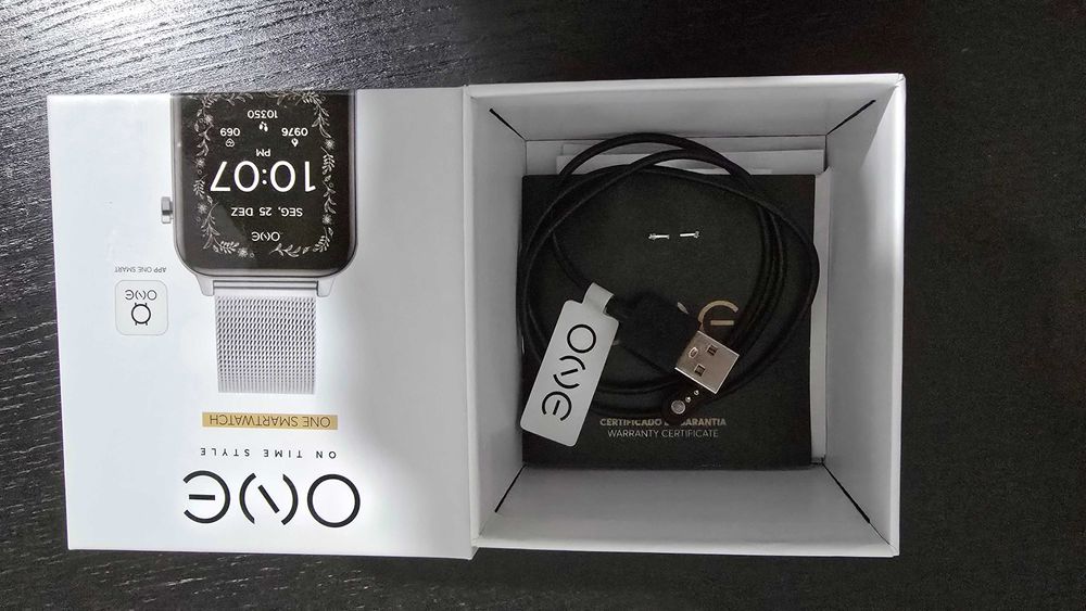 Smartwatch One Magic Call Silver – Como novo