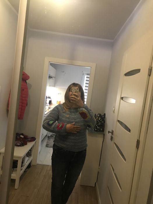 Sweter  wiosna roz Xl
