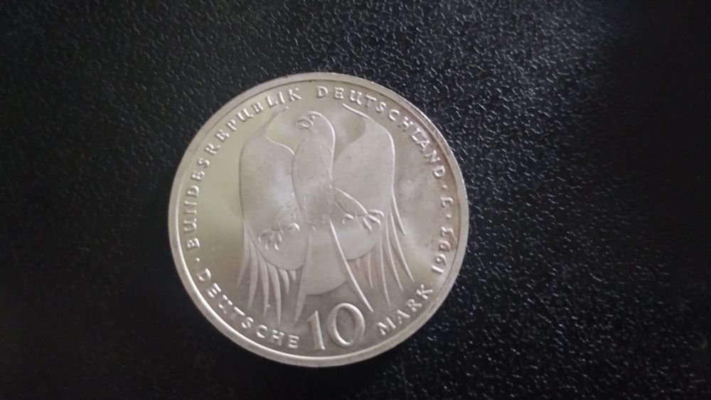 10 marek, 1993 rok, Robert Koch, srebro