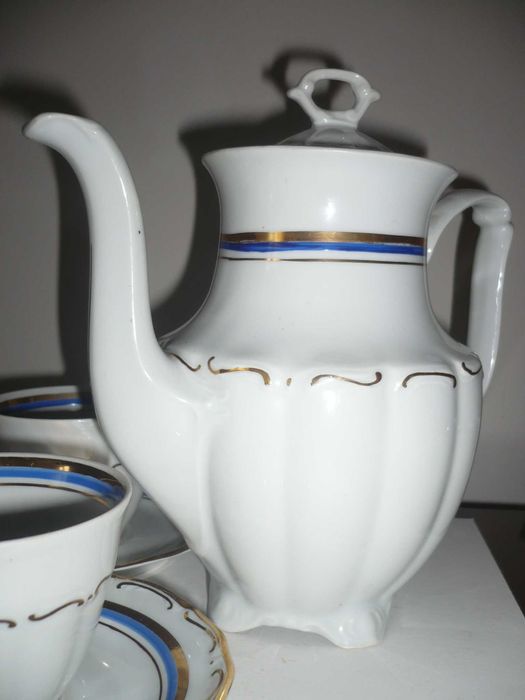 Serwis do kawy z Wałbrzycha z okresu PRL