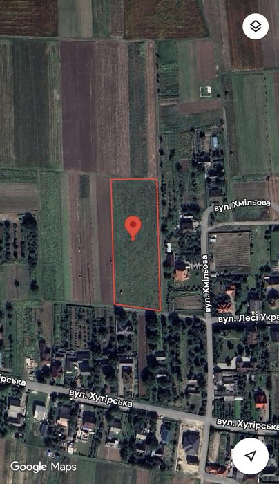 Ділянка під забудову у с. Милушин, Луцький район