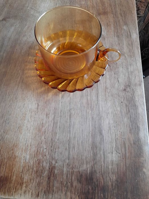 Zestaw filiżanek PRL 5 szt