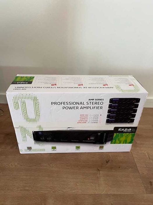 Ibiza sound Amplificador 2x240w AMP300-MKII
