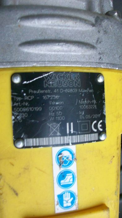 nożyce do prętów Wacker rcp 16/230 gilotyna stali