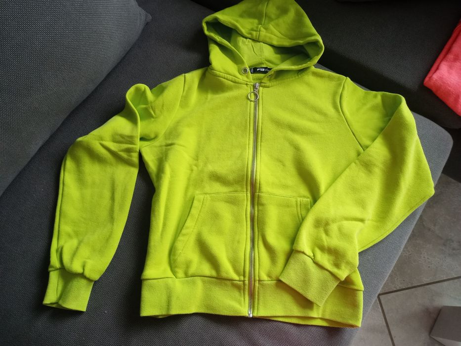 Bluza na zamek i z kapturem