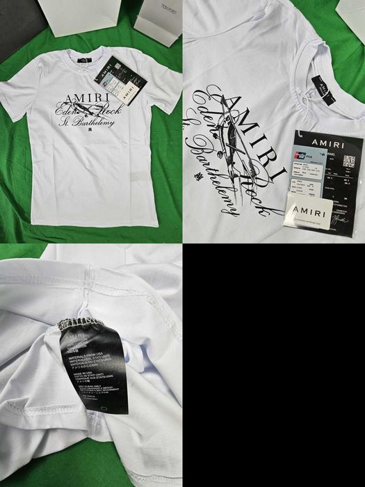 Koszulka męska boss polo amiri t-shirt armani vers nowość