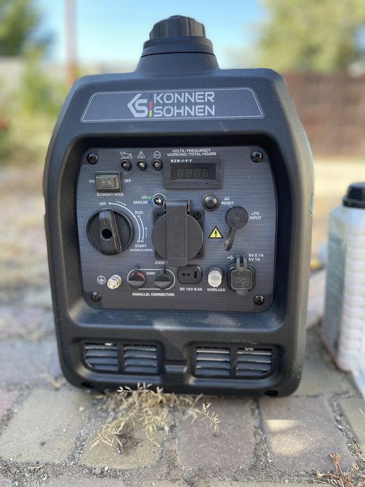 Генератор инверторный Konner&Sohnen KS2100iG S газ бензин