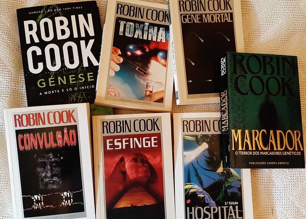 28 Livros de Robin Cook em excelente estado