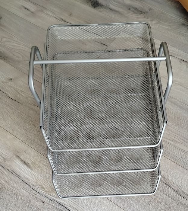 Metalowy organizer na dokumenty A4
