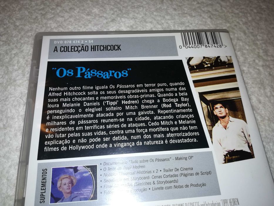 os pássaros (dvd) filme de alfred hitchcock