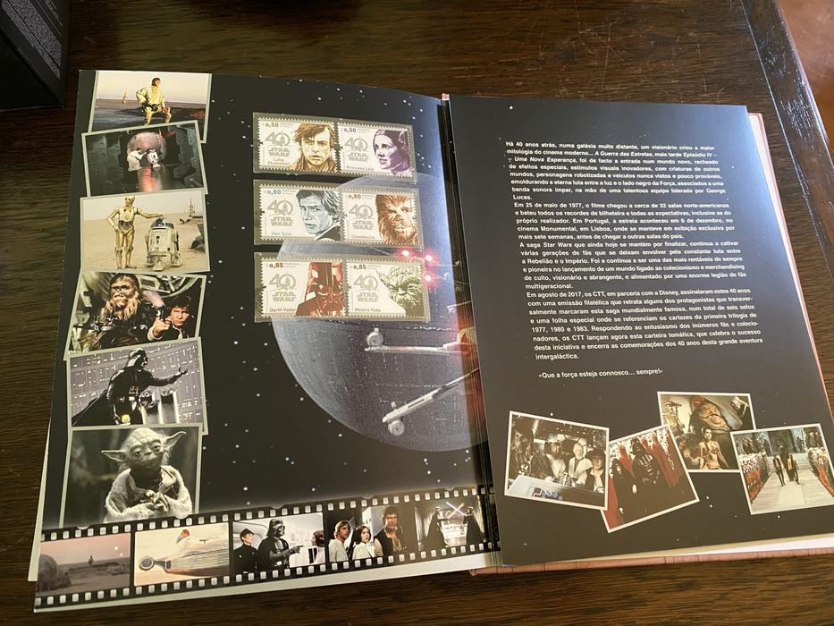 Carteira Temática CTT Star Wars 40 Anos (Edição Limitada)
