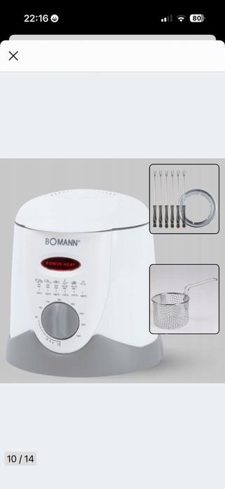 Sprzedam Frytkownice Bomann