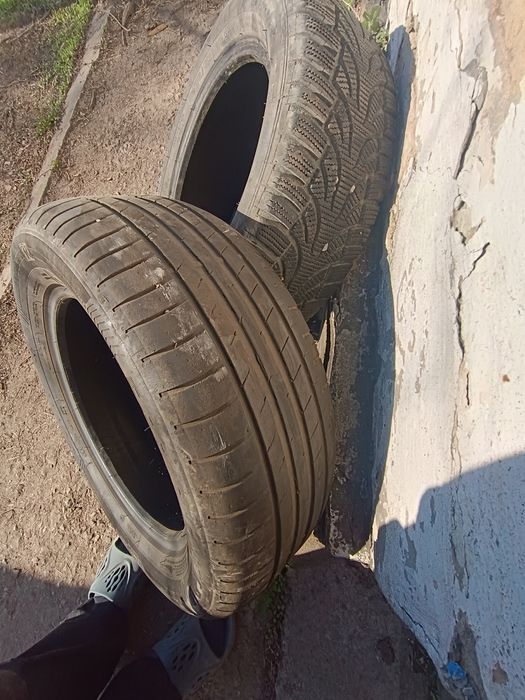 Продам резину  205*55*16  215.60.16