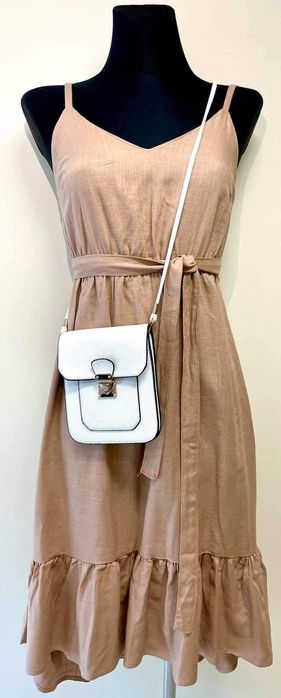 Lekka sukienka,  len