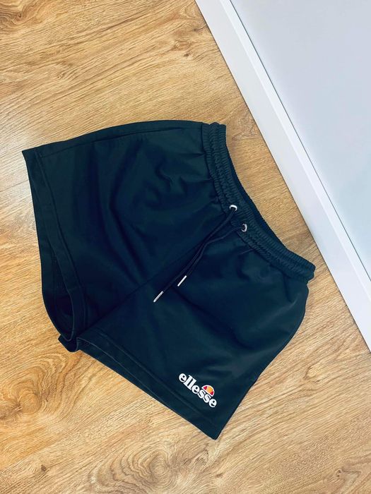 Ellesse spodenki sportowe s 36 czarne na gumce sport