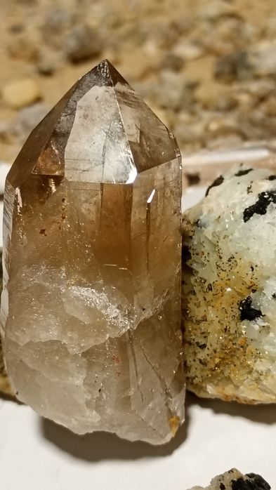 Kwarc dymny ,Strzegom