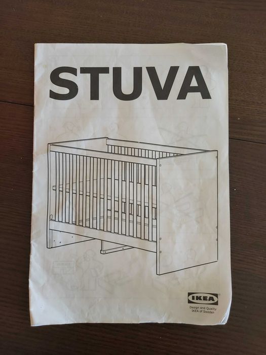 Berço Stuva + colchão (ikea)