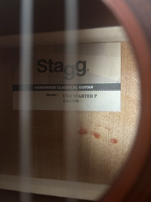 Guitarra Clássica Stagg, modelo C542 STARTER P
